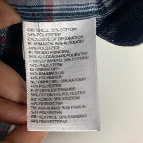 The North Face Plaid Short Sleeve Button Shirt - Picture 8 of 15